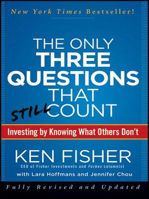 cover image of The Only Three Questions That Still Count